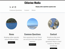 Tablet Screenshot of chlorinemedia.com